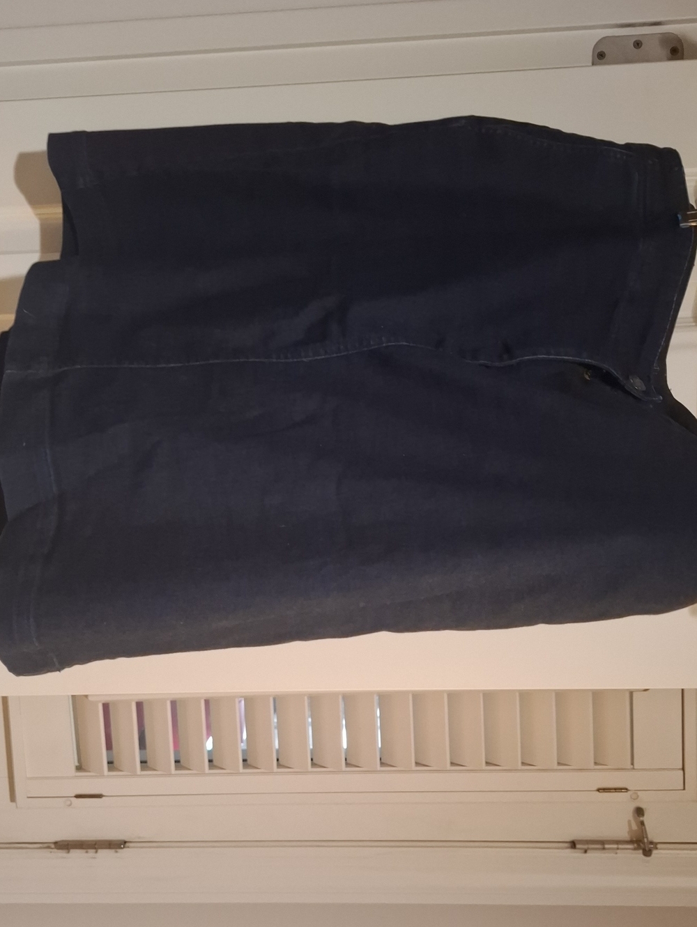 Talbots Dark Blue Denim Skirt - Petite